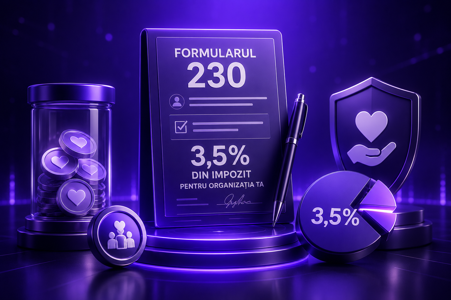 Formularul 230: cum atragi 3,5% din impozit pentru organizația ta
